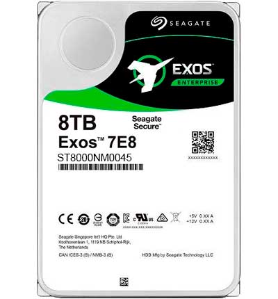 ST8000NM0045 Seagate - HD 8TB Enterprise Exos 7E8 7200 rpm SATA
