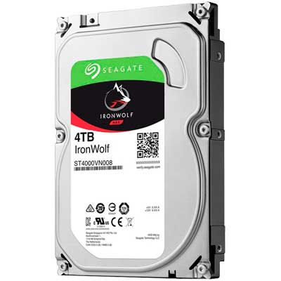 【新品未開封】Seagate IronWolf 4TB ST4000VN006 ST4000VN006 Ironwolf Seagate - HD interno 4TB SATA - QNAP Brasil
