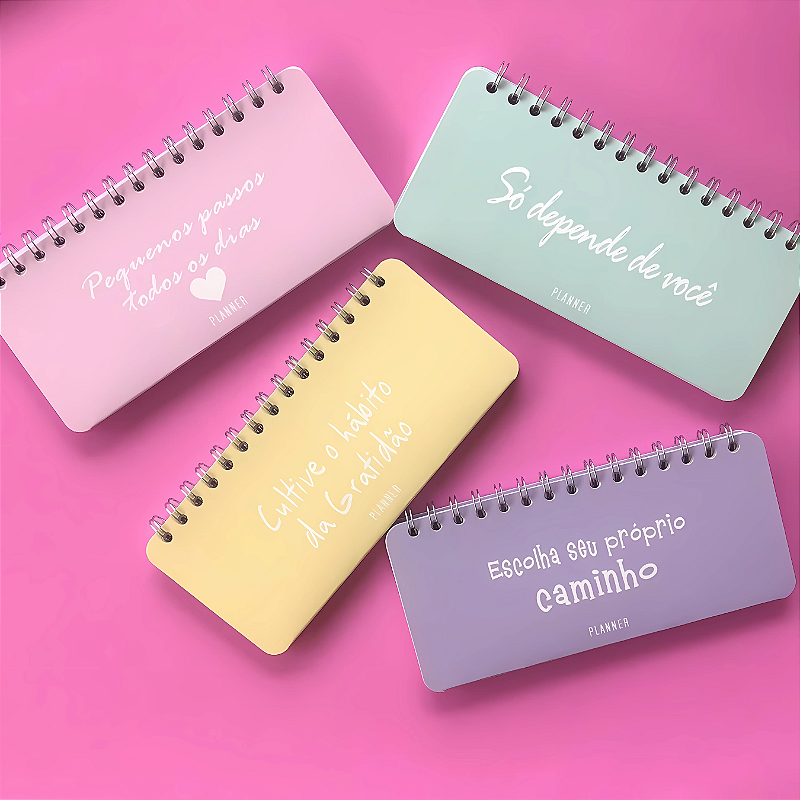 Desk Planner Permanente • Frases Motivacionais