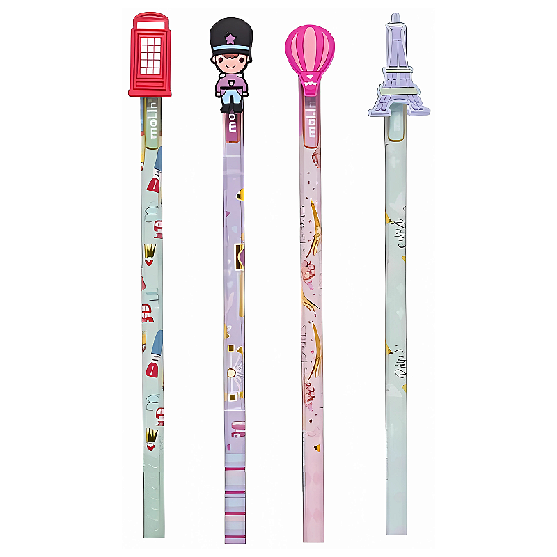 Lápis Top Love City com Foil