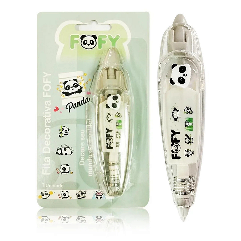 Fita Decorativa Panda 4M