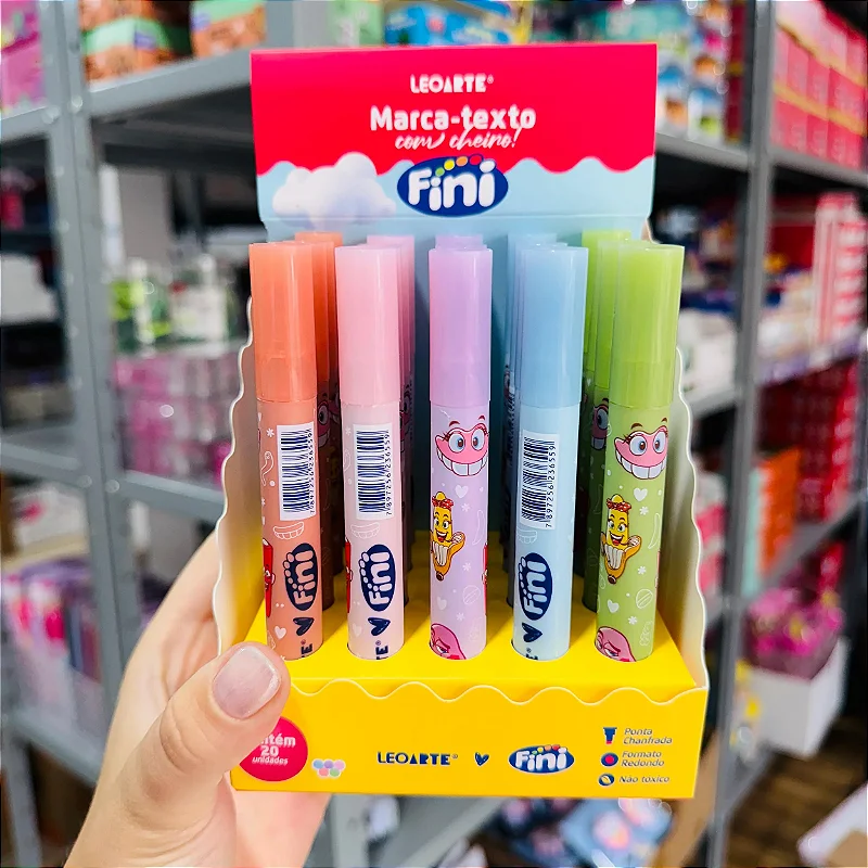 Marca Texto Fini com Cheirinho
