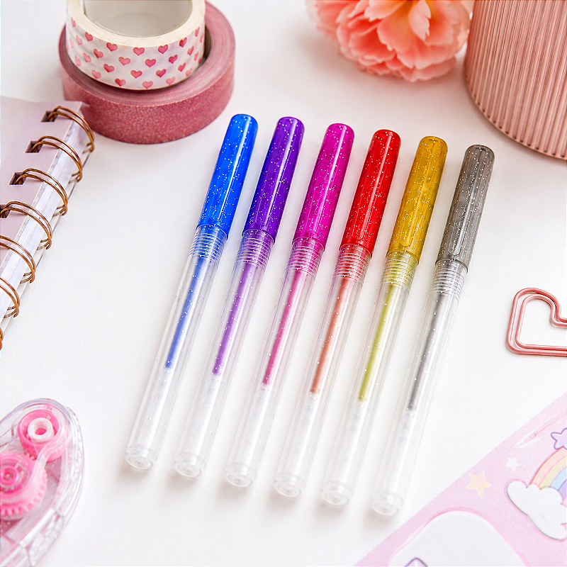 Caneta Gel Glitter 1.0mm