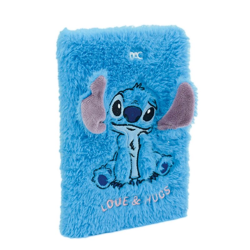 Caderno Fluffy Stitch 80 Folhas • A5