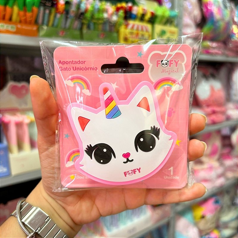 Apontador Gato Unicórnio