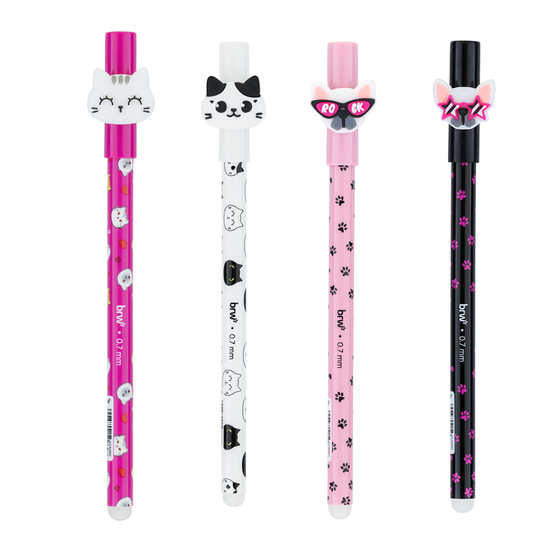 Caneta Gel Apagável Paws 0.7mm