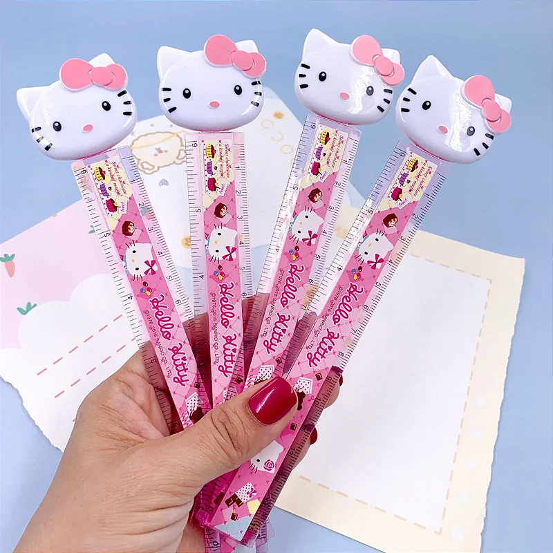 Régua Hello Kitty Sanrio 15 cm