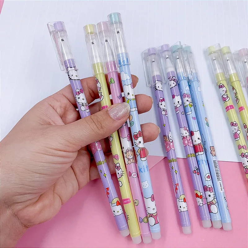 Caneta Gel Apagável Hello Kitty Sanrio 0.5mm