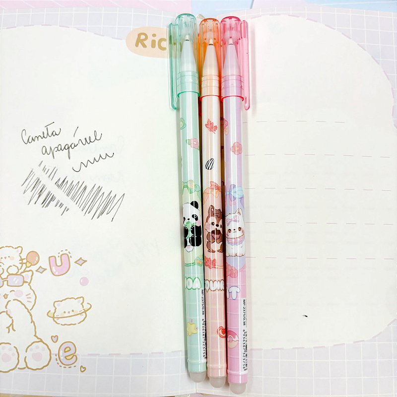 Caneta Gel Apagável Pets 0.38mm