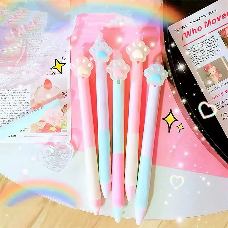 Caneta Gel Clic Patinha 0.5mm