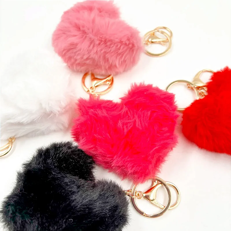 Chaveiro Pelúcia Coração M