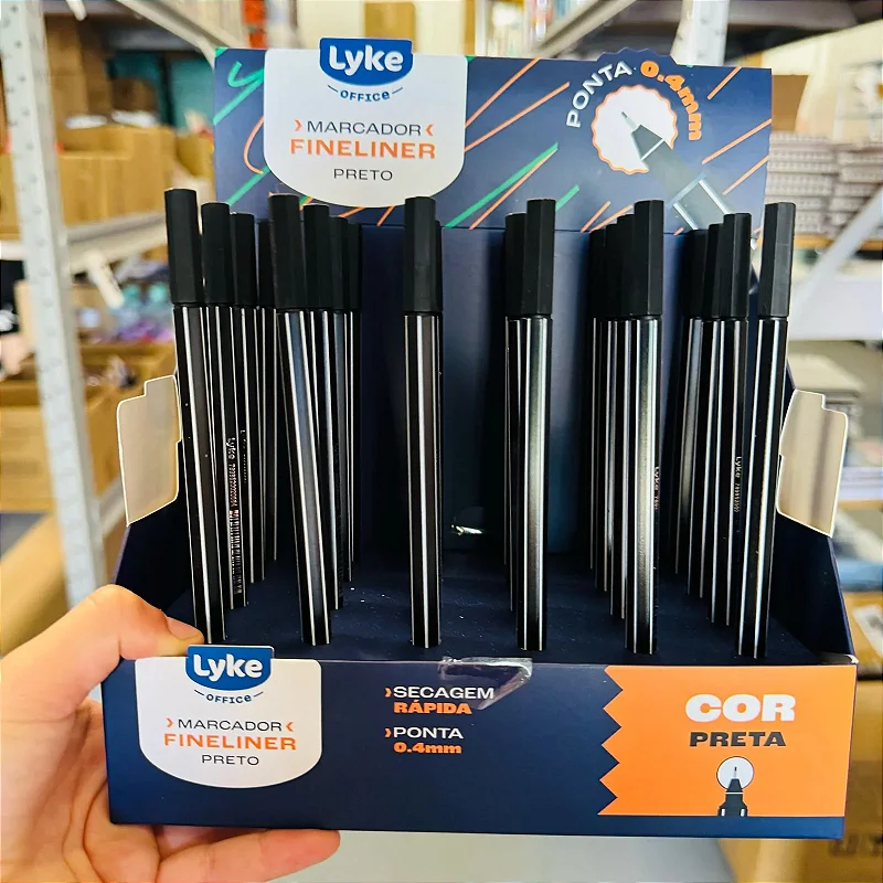Caneta Marcador Fineliner 0.4mm