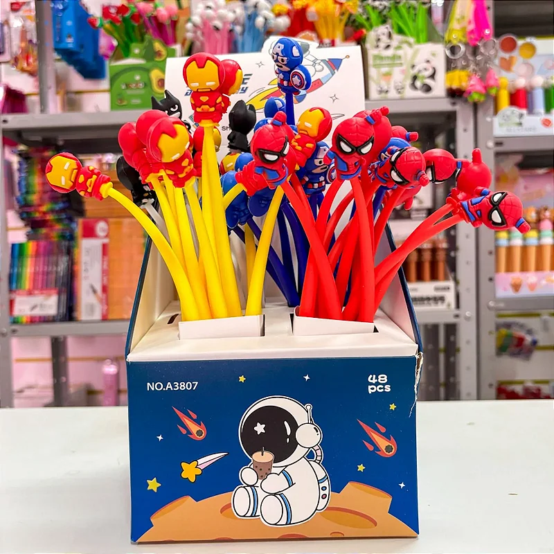 Caneta Flexível Dançante Super Heróis 0.5mm