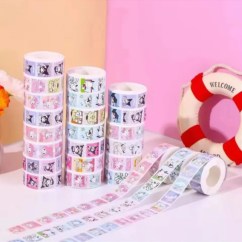 Washi Tape My Melody e Sua Turma • 500 adesivos