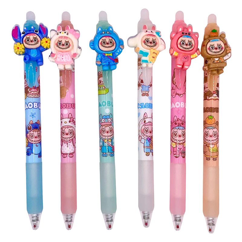 Caneta Gel Labubu Fantasias 0.5mm