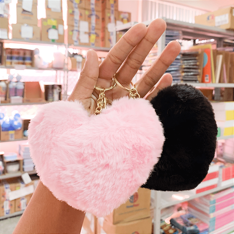 Chaveiro Pelúcia Coração G