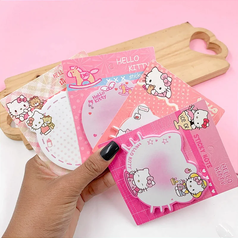 Bloco de Notas Adesivado Hello Kitty