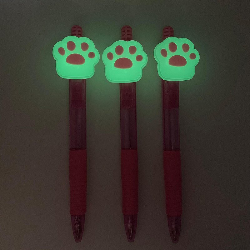 Caneta Esferográfica Fosforescente Patinha 1.0mm