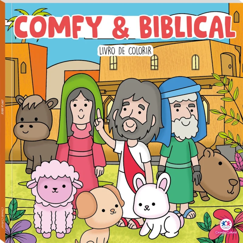 Livro de Colorir Brochura • Comfy & Biblical