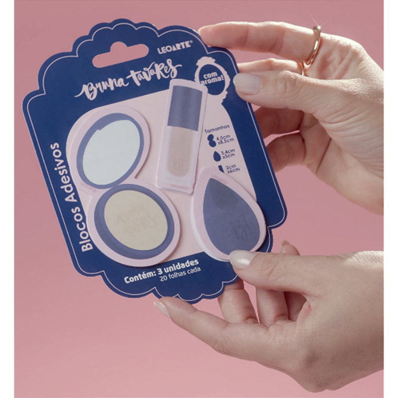 Blocos Adesivos com Aroma Bruna Tavares