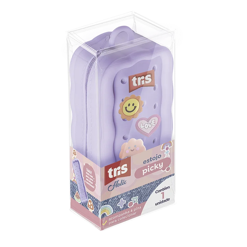Estojo Holic Picky + 4 PINS