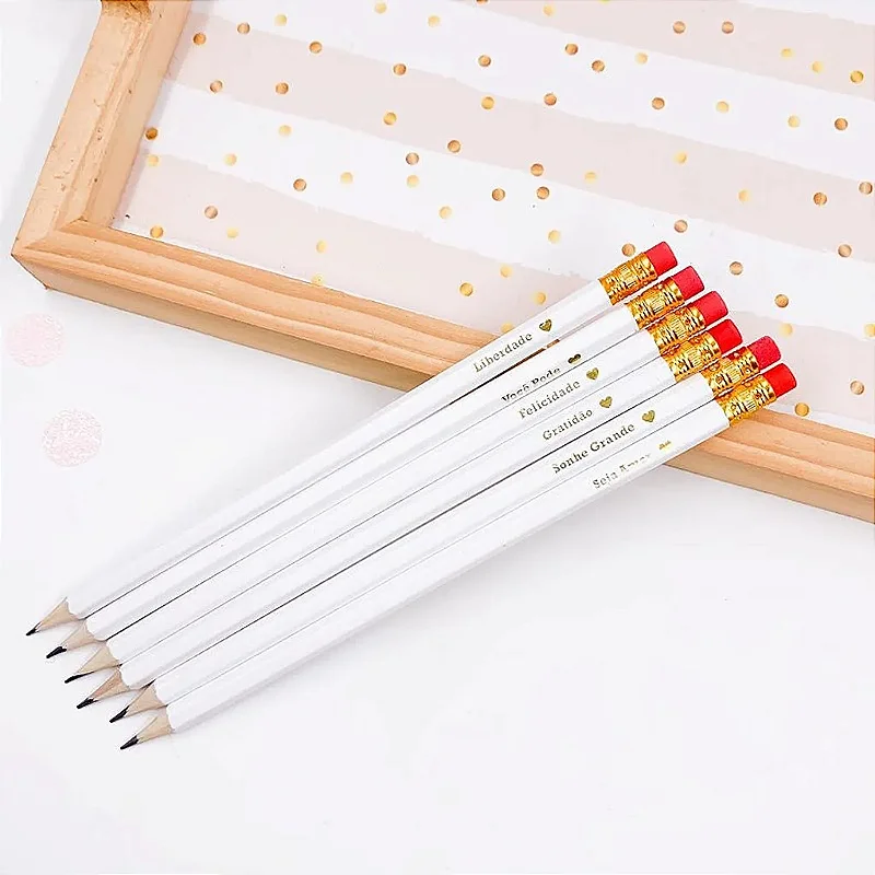 Lápis HB Frases Motivacionais By Fiorella Sotti