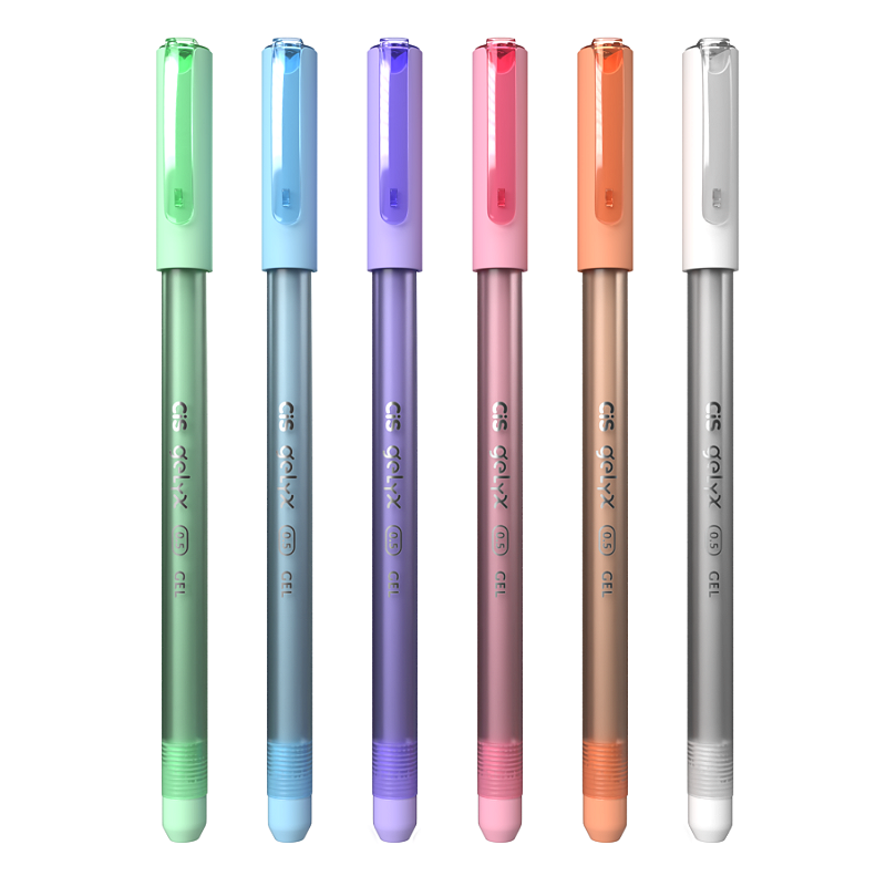 Caneta Gel Gelyx 0.8mm • Cores Pastel