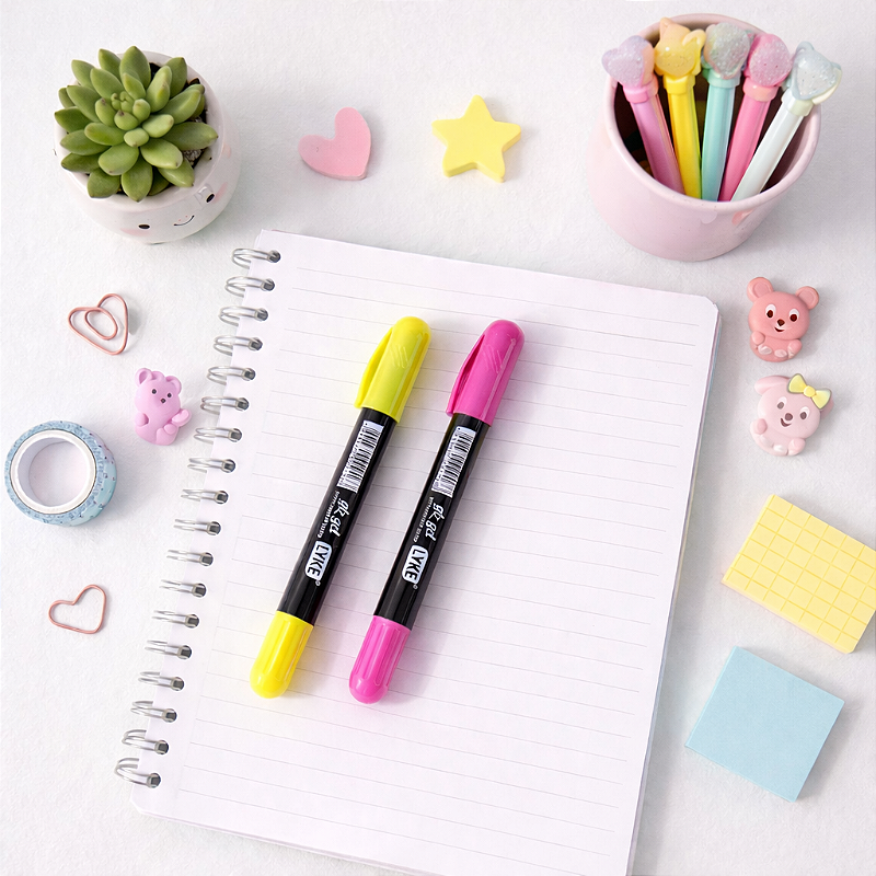 Marca Texto Retrátil Gel Neon