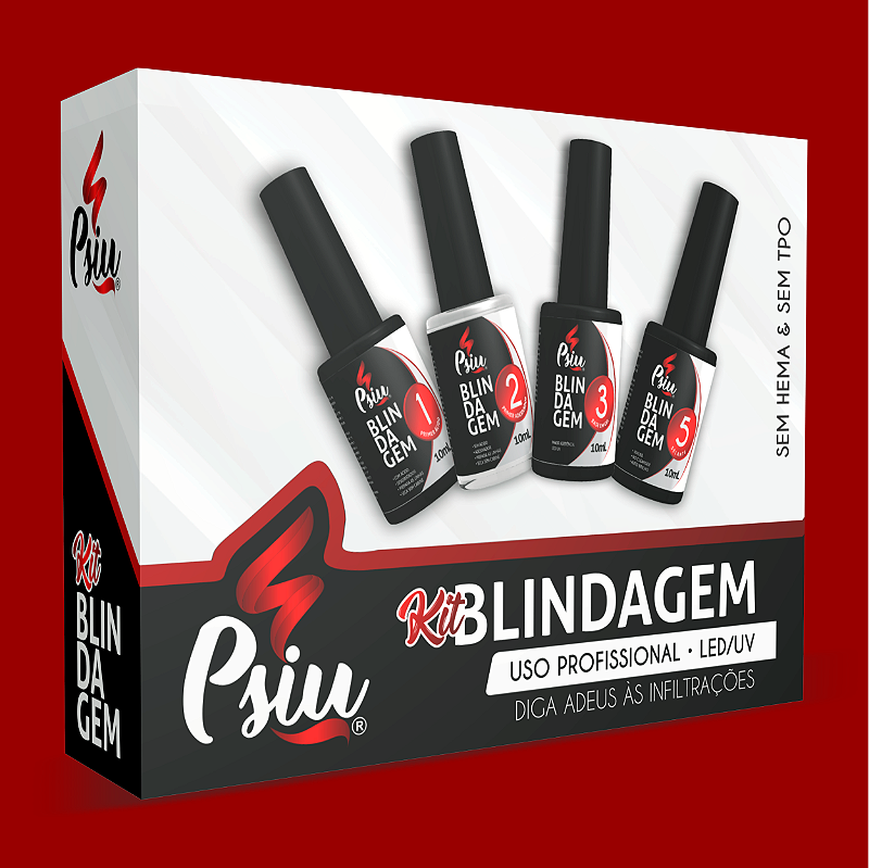Psiu Psiu - Kit Blindagem 4 Itens - Psiu Cosméticos