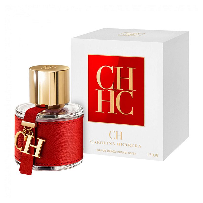 CH HC Carolina Herrera Eau de Toilette - Perfume Feminino - Rosa Perfumes