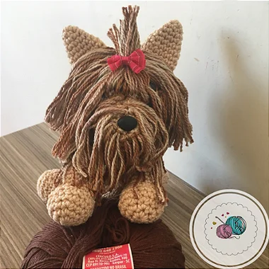Receita Amigurumi Cachorrinho Yorkshire (Ref 13)