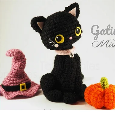 Receita de Amigurumi Gatinha (Ref 3)