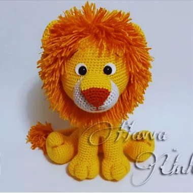 Receita de Amigurumi Leão (Ref 1)