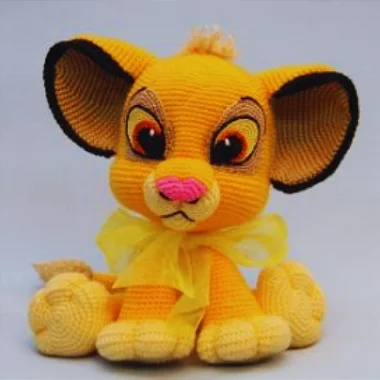 Receita de Amigurumi Simba, o Rei Leão