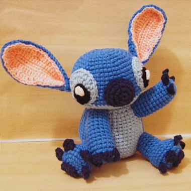 Receita de Amigurumi Stitch