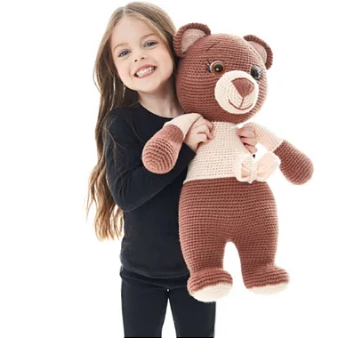 Receita de Amigurumi: Ursa Lilica (Ref 018)