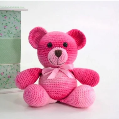 Receita de Amigurumi: Ursinho Pop (Ref 041)