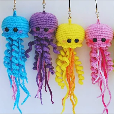 Receita de Chaveiro Amigurumi Polvo (Ref 048)