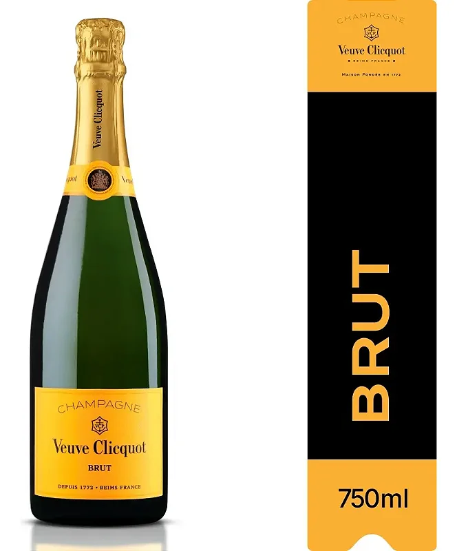 Champanhe Francês branco Brut Veuve Clicquot 750ml - Adega Century