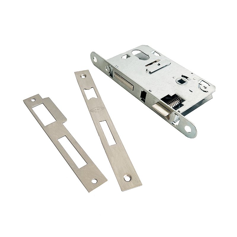 Máquina Fechadura 55mm Abnt Em Aço Inox Escovado - DECORPLACE