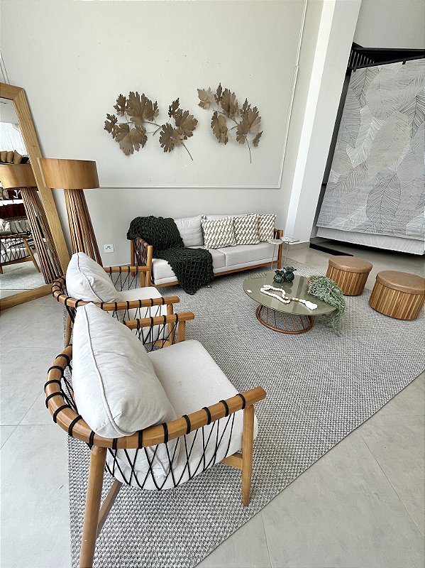 Tapete Sisal Belga Cinza D:111