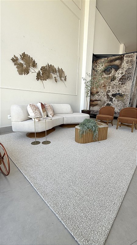 Tapete Sisal Sintético tramado boucle