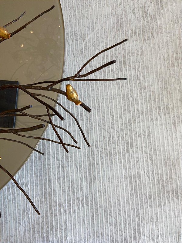 Tapete canelado off white (creme)