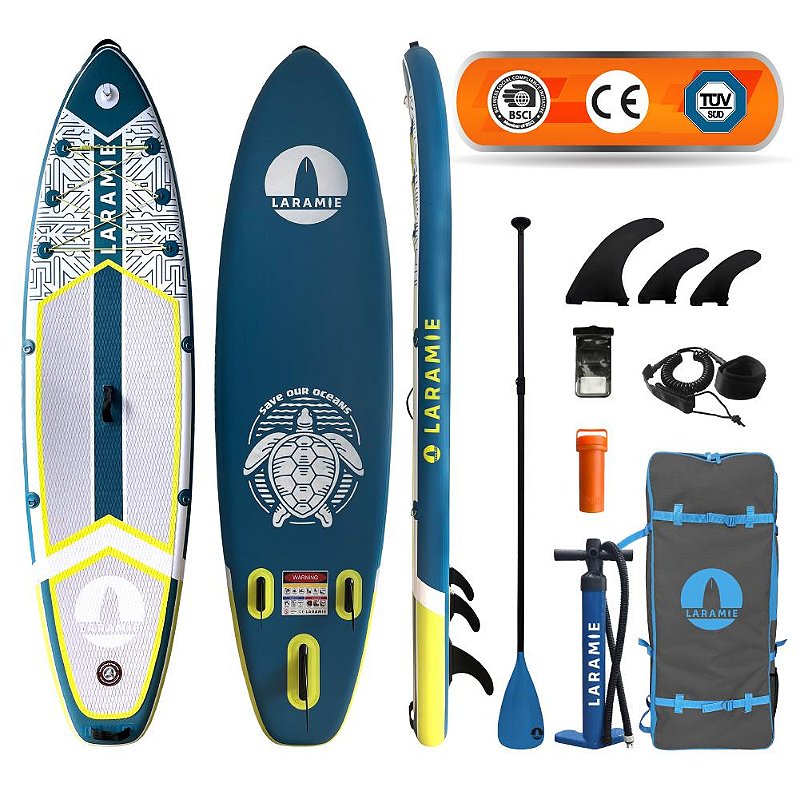 Prancha Stand Up Inflável De Alta Performance + Kit- Laramie KIT