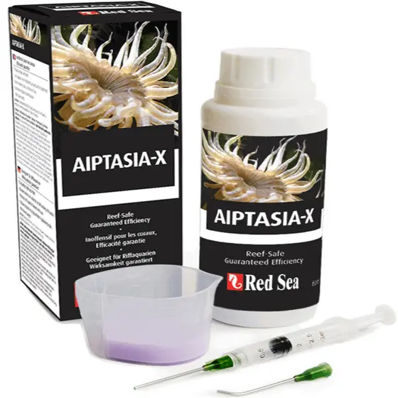Aiptasia-X 57,3 G – Hochwirksames Mittel Gegen Lästige Anemonen Im Salzwasseraquarium