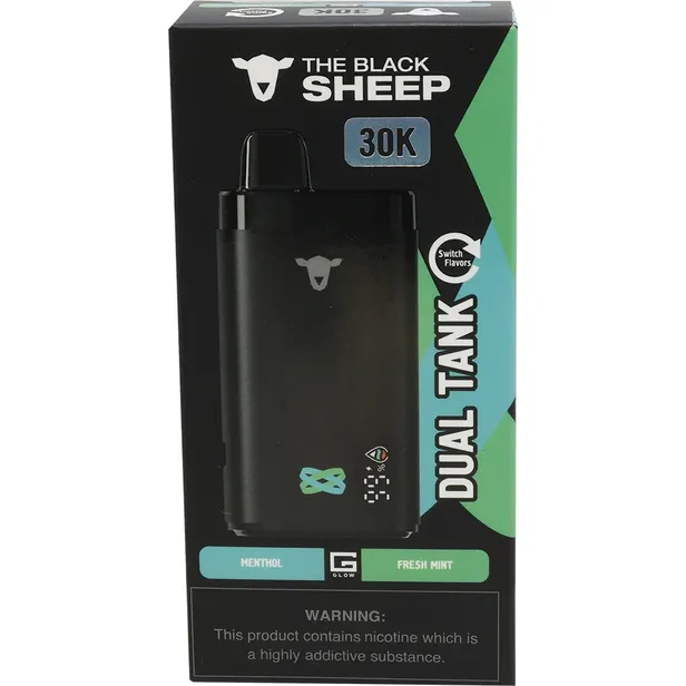 Black Sheep 30k Menthol + Fresh Mint - O seu podshop!