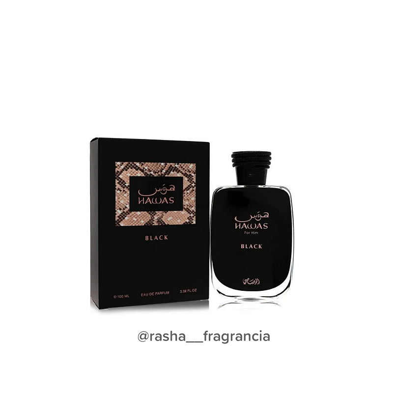 Hawas Black Rasasi - Rasha Fragrancia