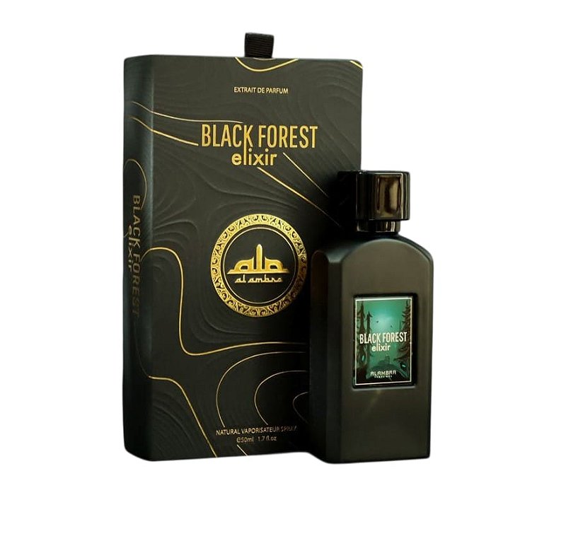 Al Ambra Black Forest 50ml 香水 BLACK FOREST ELIXIR AL AMBRA extrato de parfum 50ml - Rasha Fragrancia