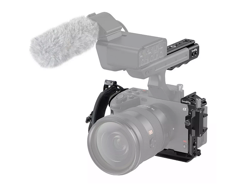 SONY FX30（smallrig ケージ付） SmallRig Gaiola para Sony FX30 FX3 FX3A com grampo de cabo para