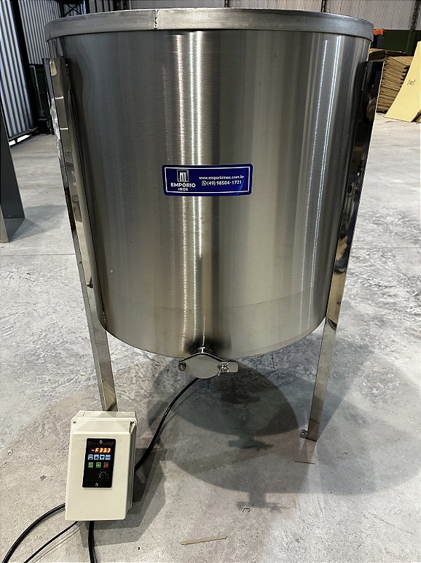 Centrífuga 20/12 quadros Manual Extratora de Mel - Empório Inox